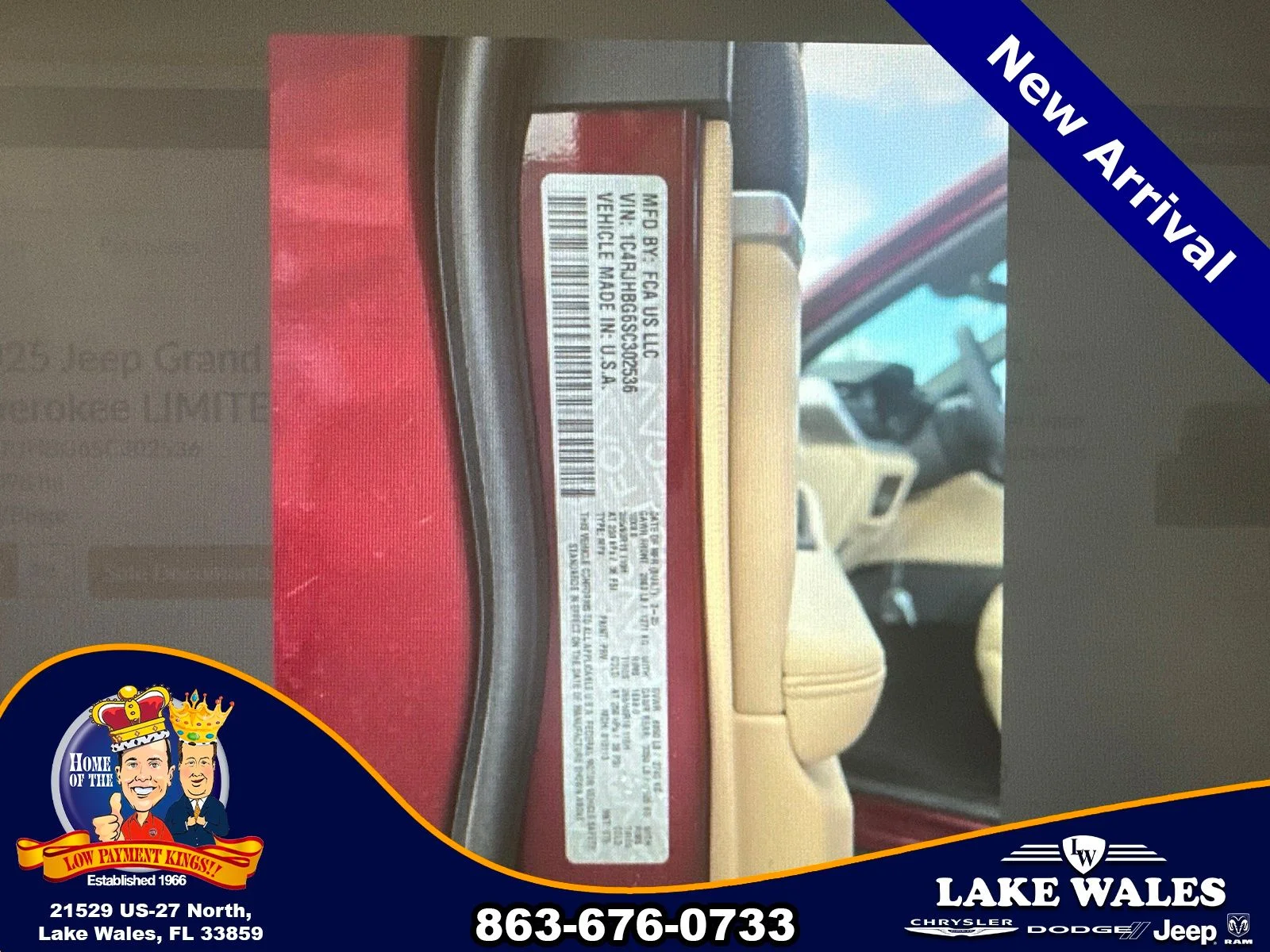Certified Used 2025 Red Jeep Limited image 10