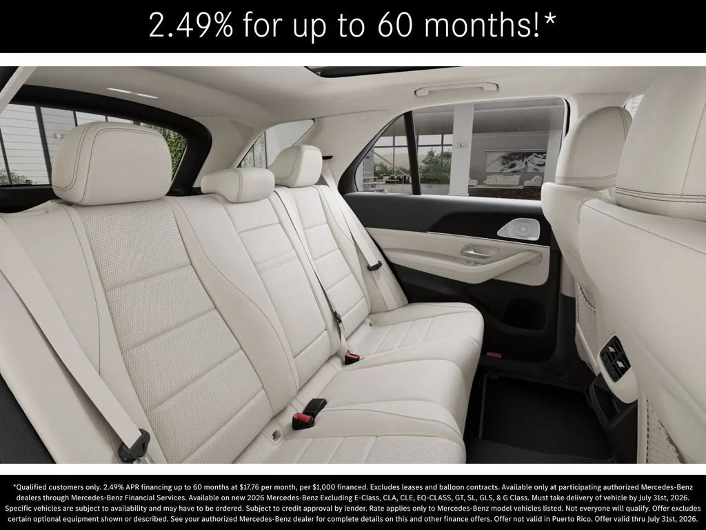 New 2026 Obsidian Black Metallic Mercedes-Benz GLE 450 image 5