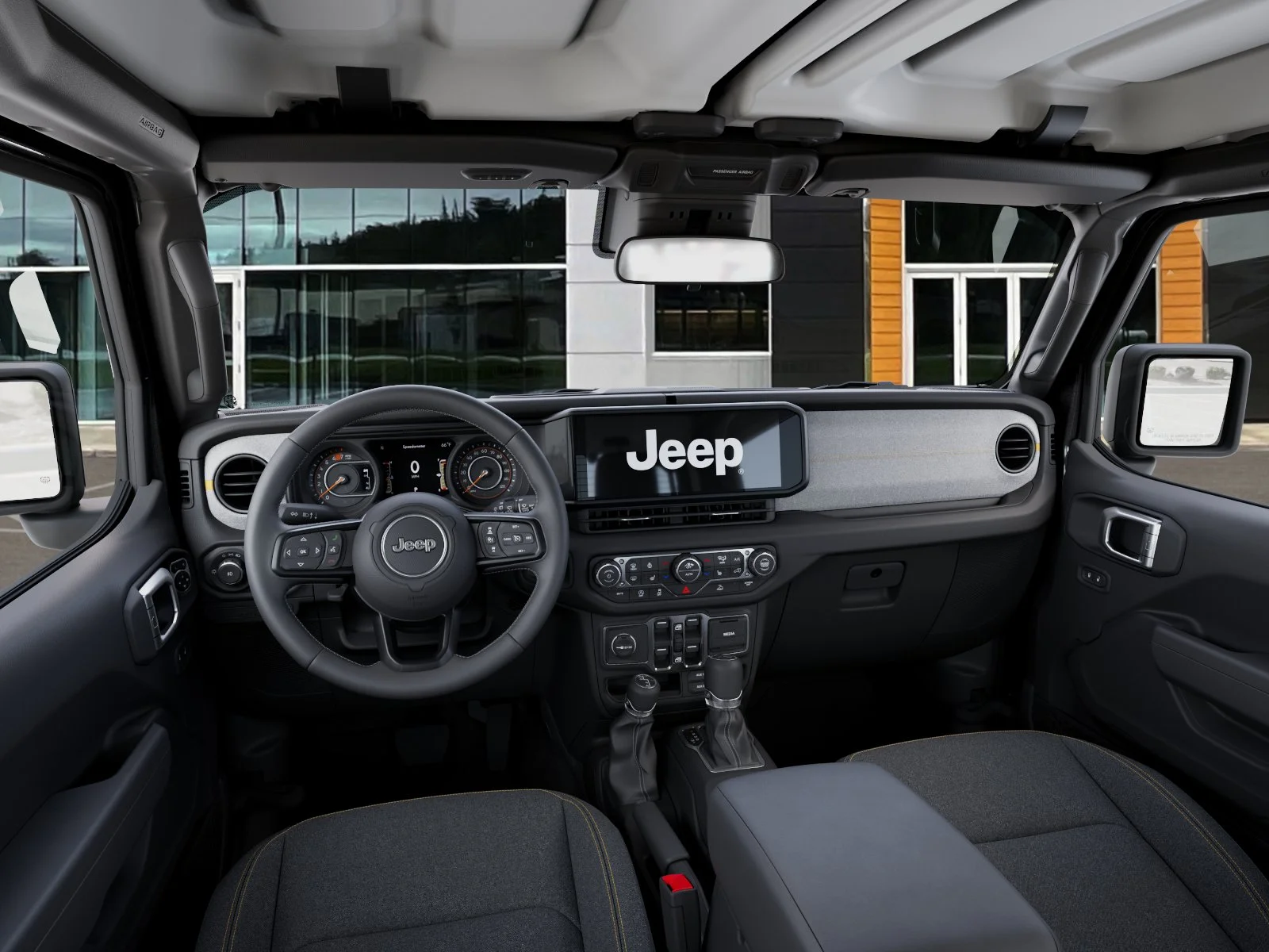 New 2026 Granite Crystal Metallic Clear-Coat Exterior Paint Jeep Sport S image 14