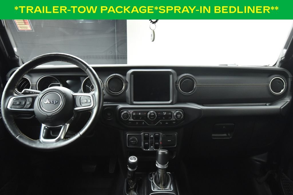 Certified Used 2021 Black Clearcoat Jeep Overland image 3
