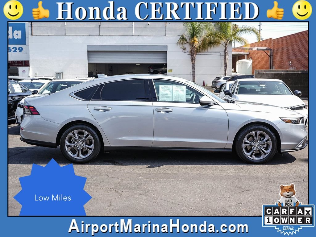 Certified Used 2023 Lunar Silver Metallic Honda 1.5T EX image 22
