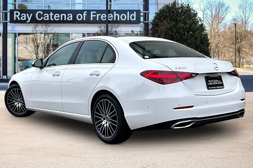 New 2026 White Mercedes-Benz C 300 image 3