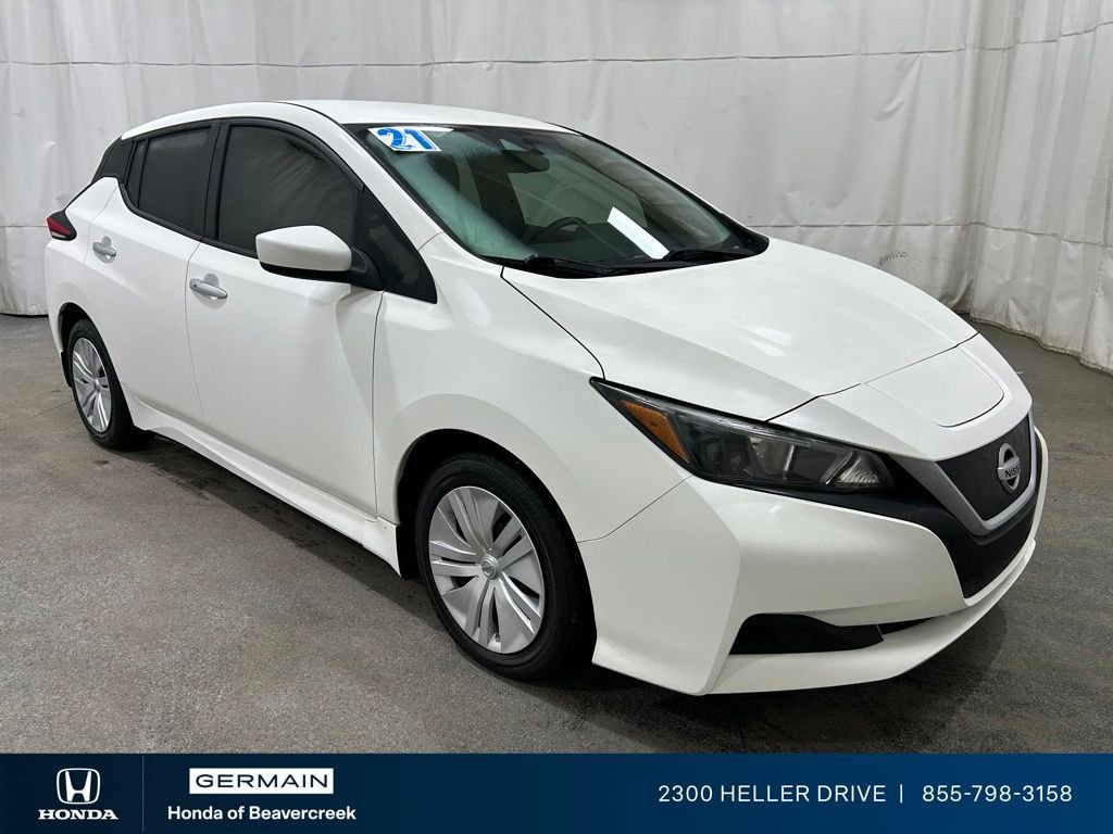 Used 2021 Nissan Leaf S with VIN 1N4AZ1BV2MC553185 for sale in Beavercreek, OH