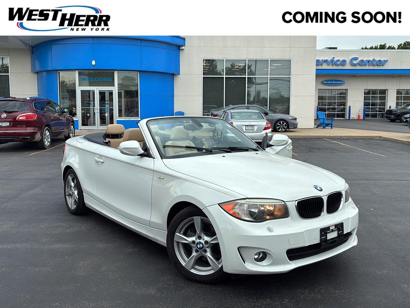 Used 2012 Alpine White BMW 128i image 1