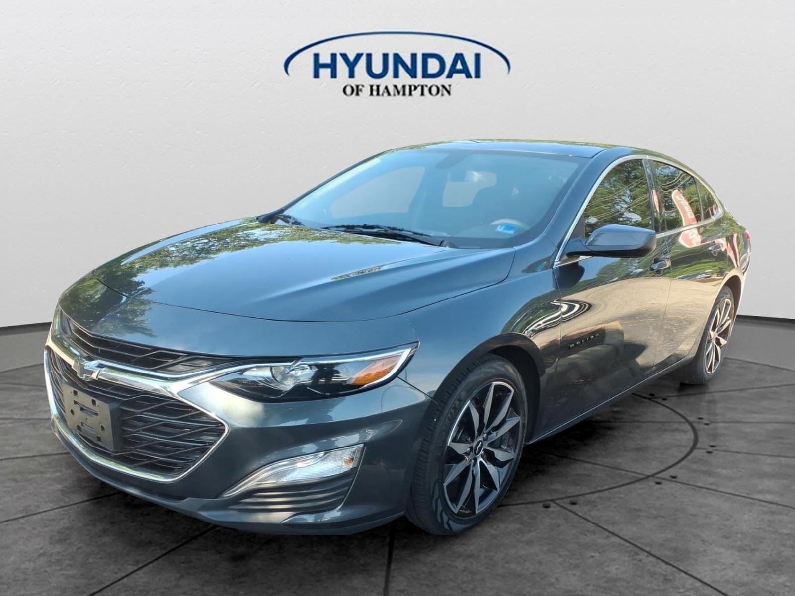 Used 2021 Shadow Gray Metallic Chevrolet RS image 1