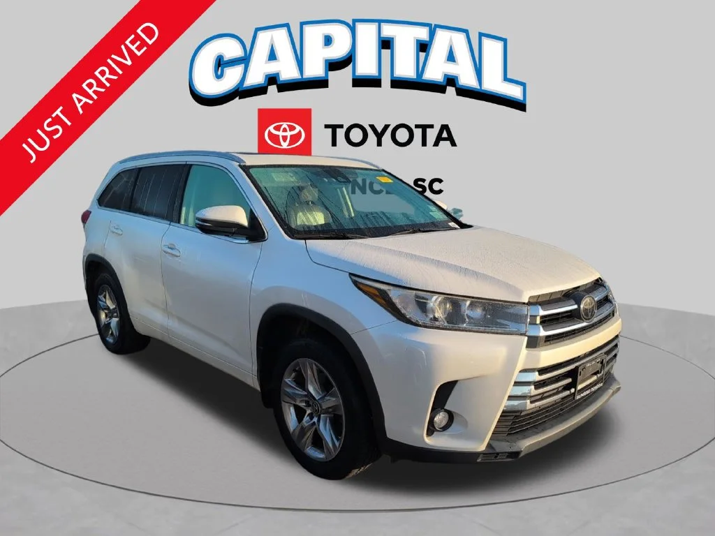 Used 2018 White Toyota Limited image 1