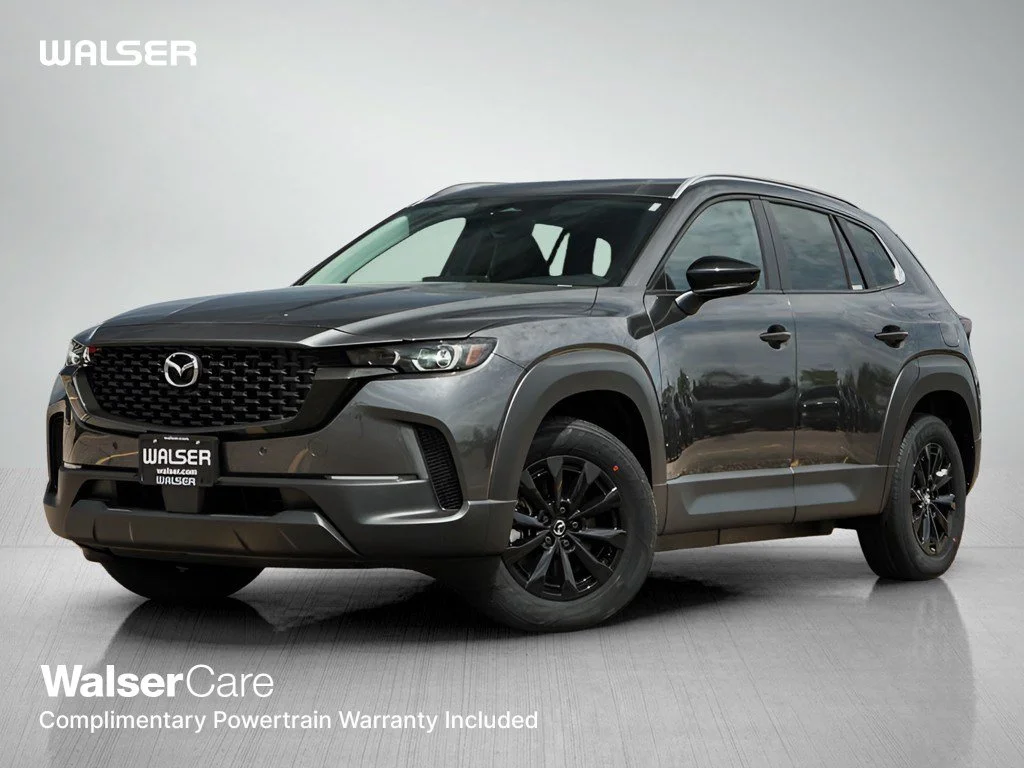 New 2026 Machine Gray Metallic Mazda Preferred AWD image 1