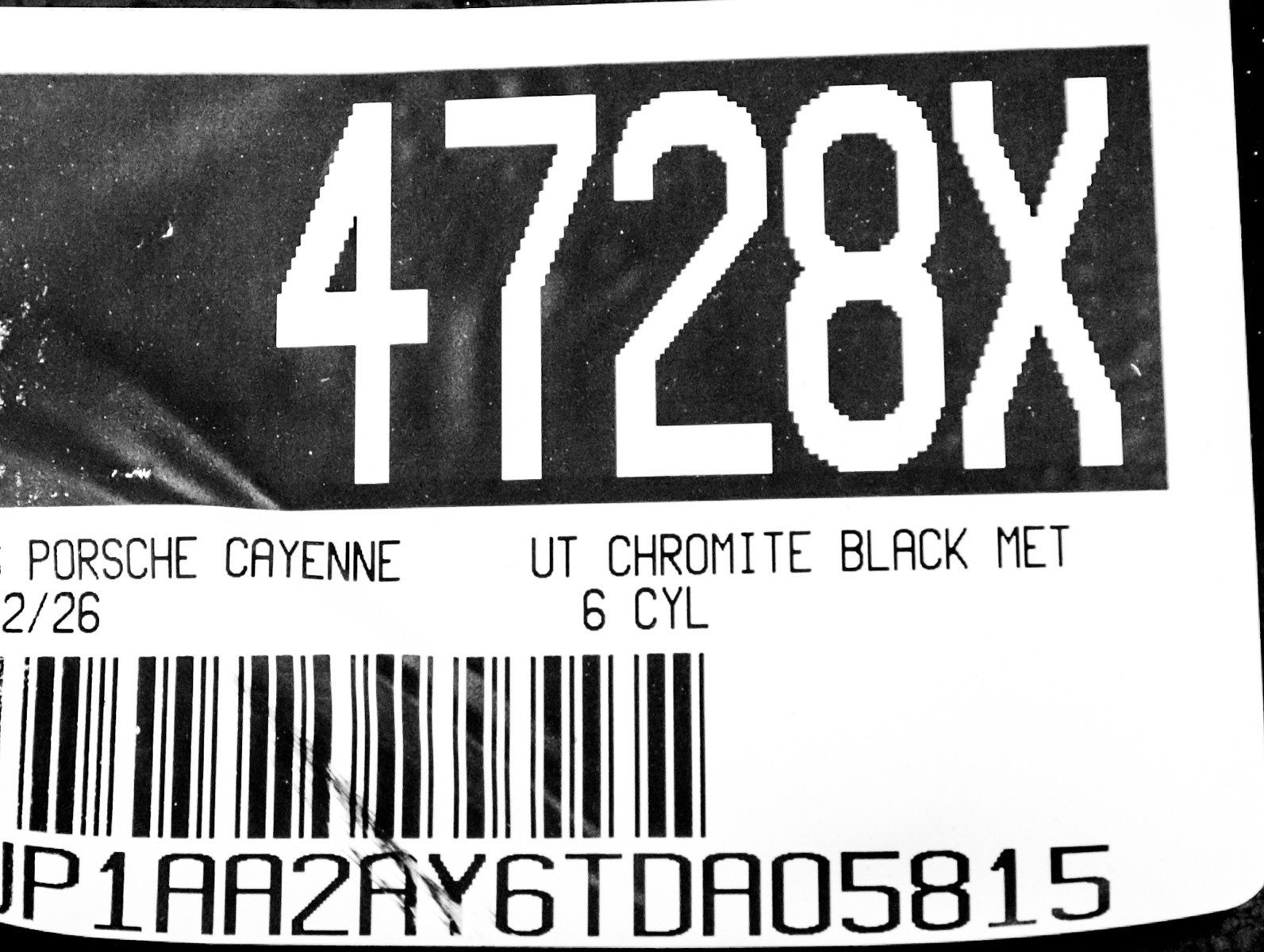 New 2026 Chromite Black Metallic Porsche  image 31