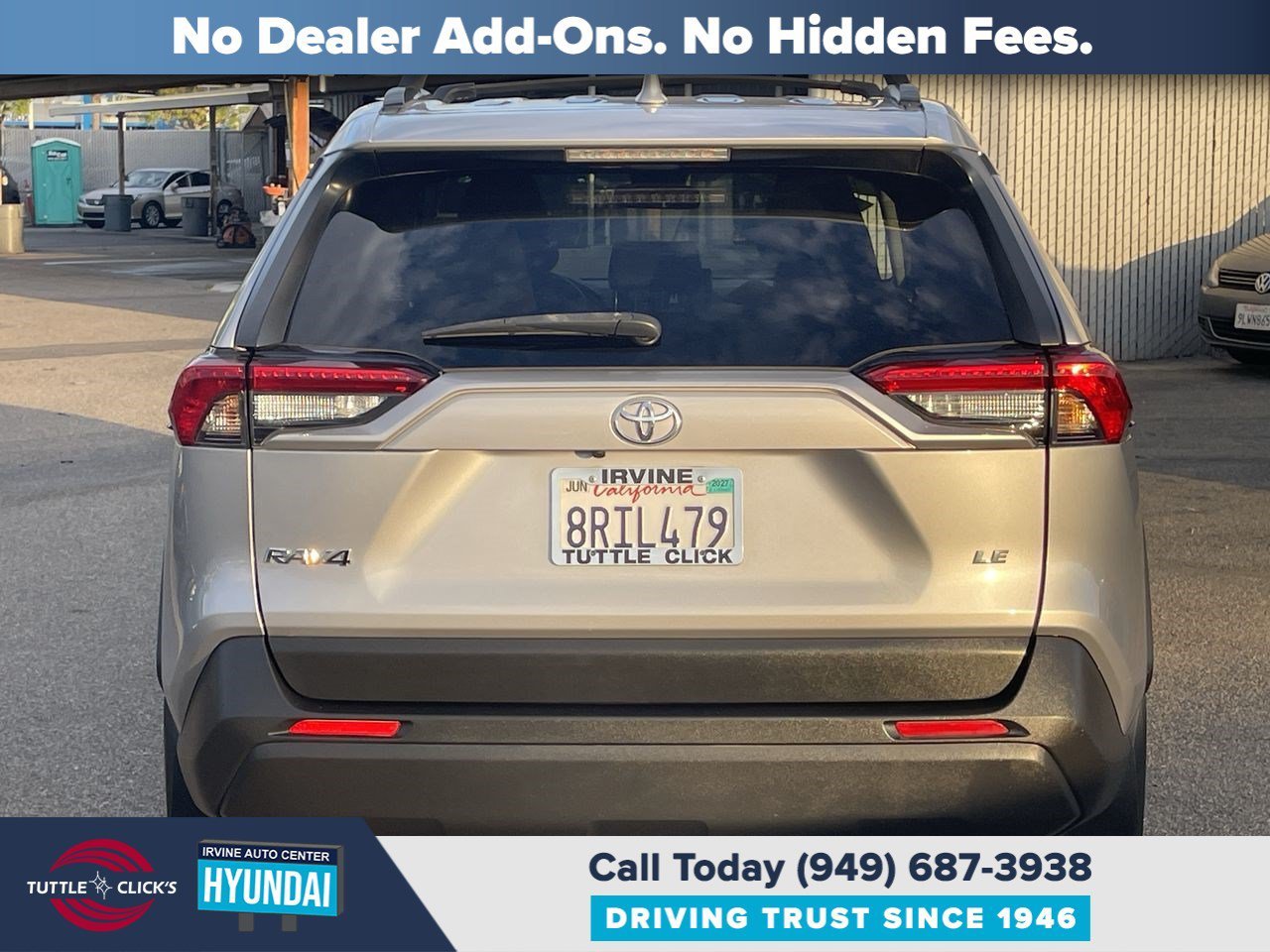 Used 2020 Silver Sky Metallic TOYOTA TRUCK LE image 7
