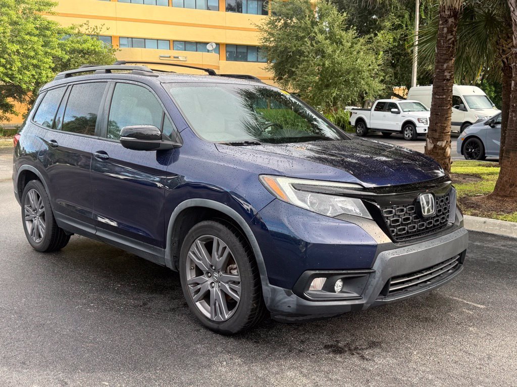 Used 2019 Blue Honda EX-L image 7