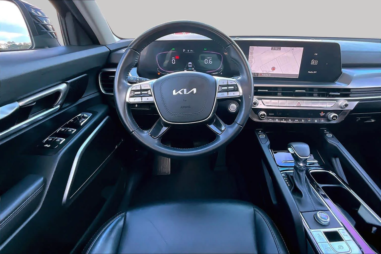 Used 2024 Ebony Black Kia S image 6
