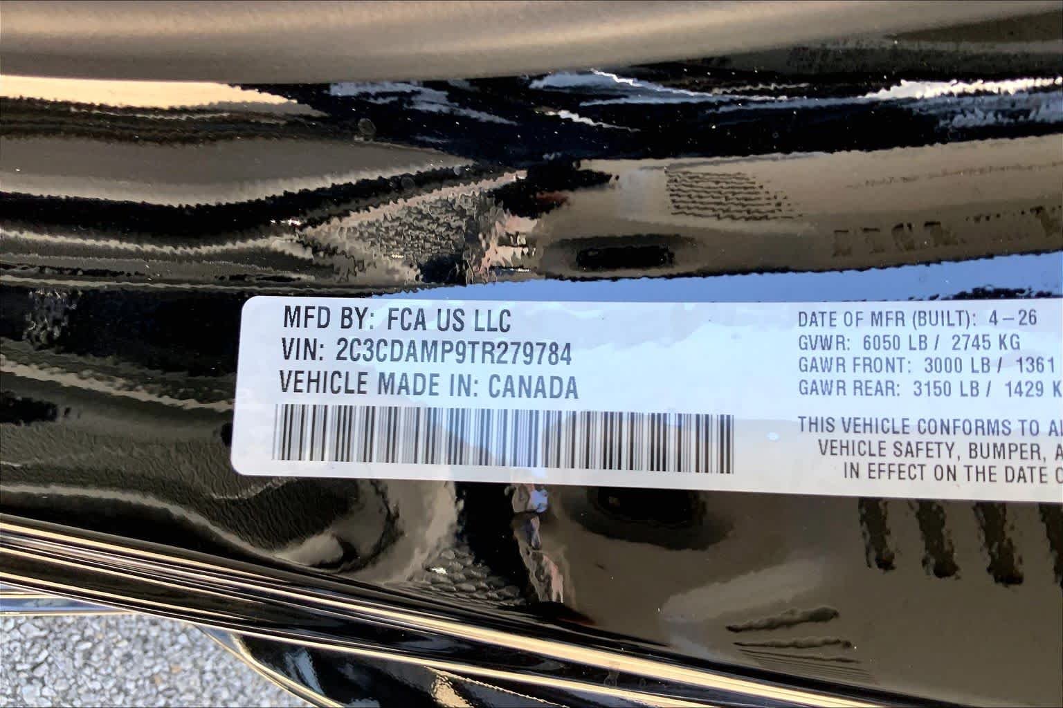 New 2026 Diamond Black Crystal Pearlcoat Dodge Scat Pack image 18
