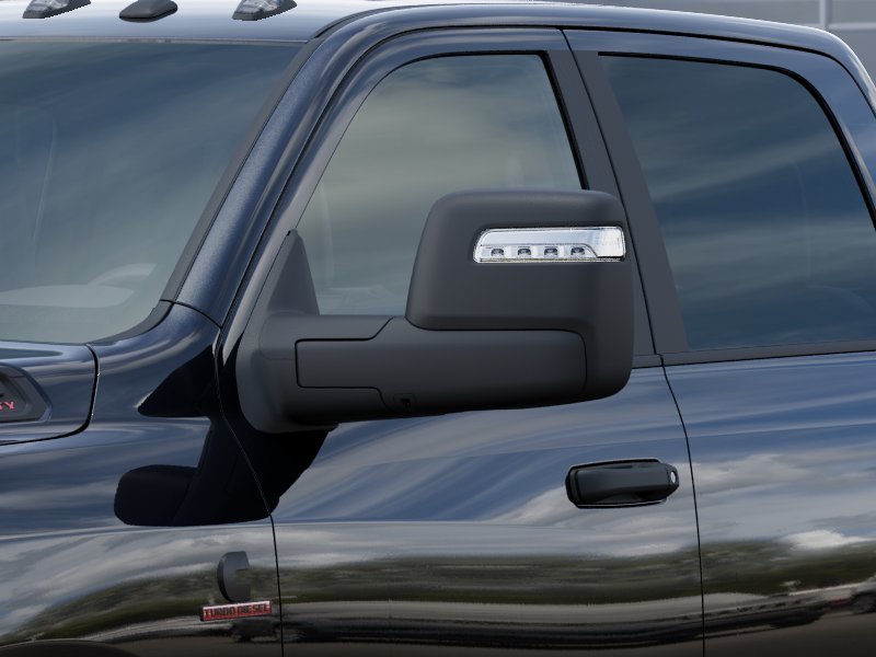 New 2027 Diamond Black Crystal Pearl-Coat Exterior Paint RAM Big Horn image 38