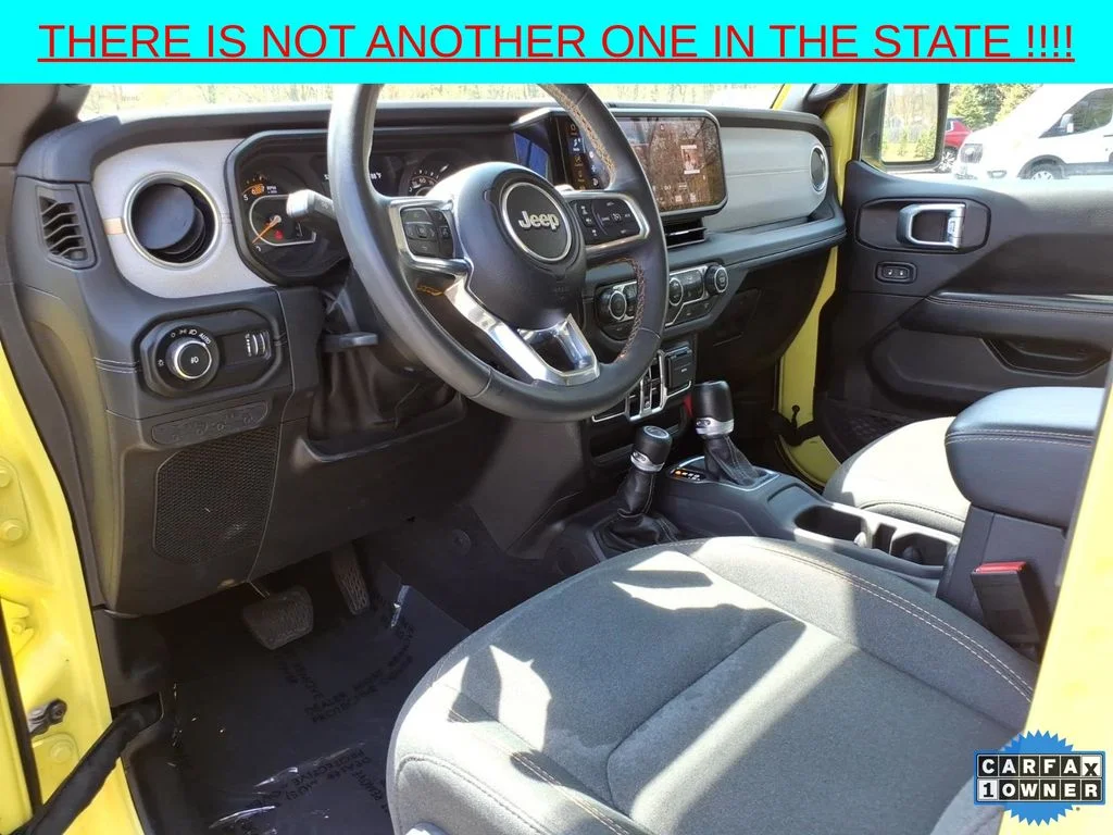 Used 2024 Yellow Jeep Sahara image 13