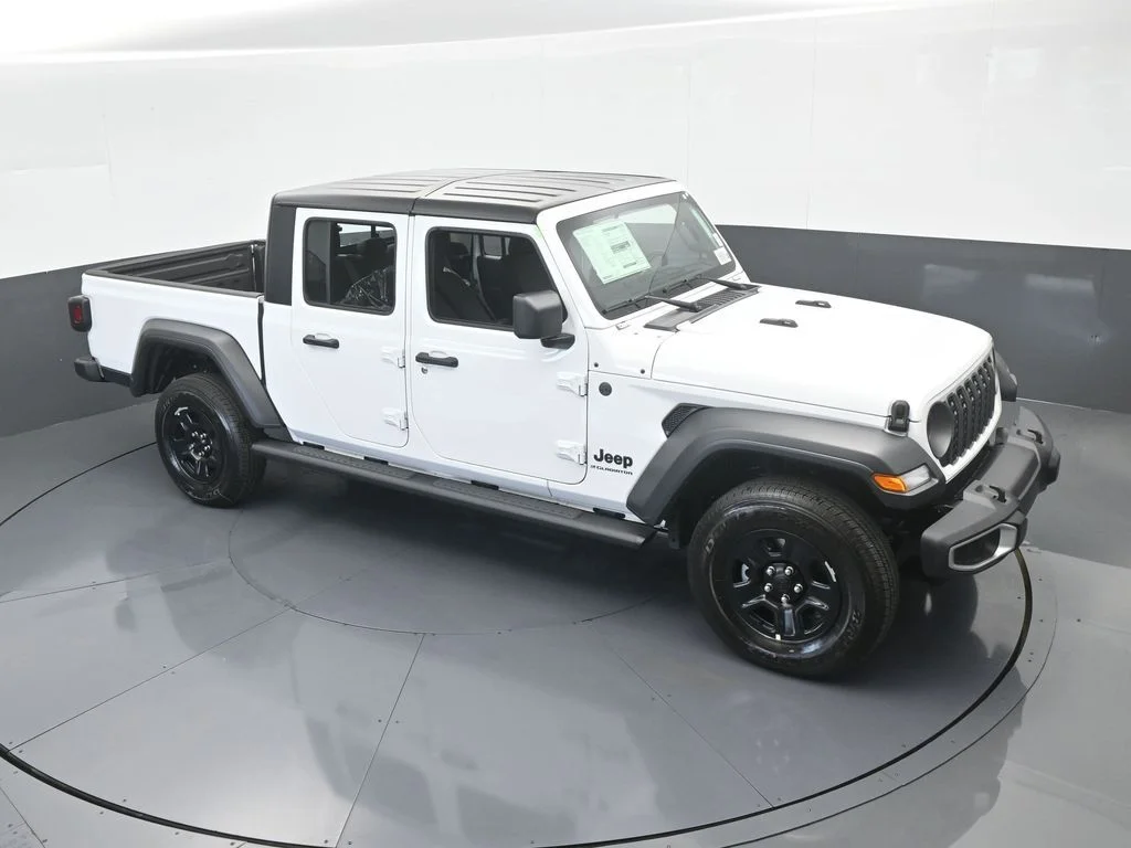 Used 2025 Bright White Clearcoat Jeep Sport image 49