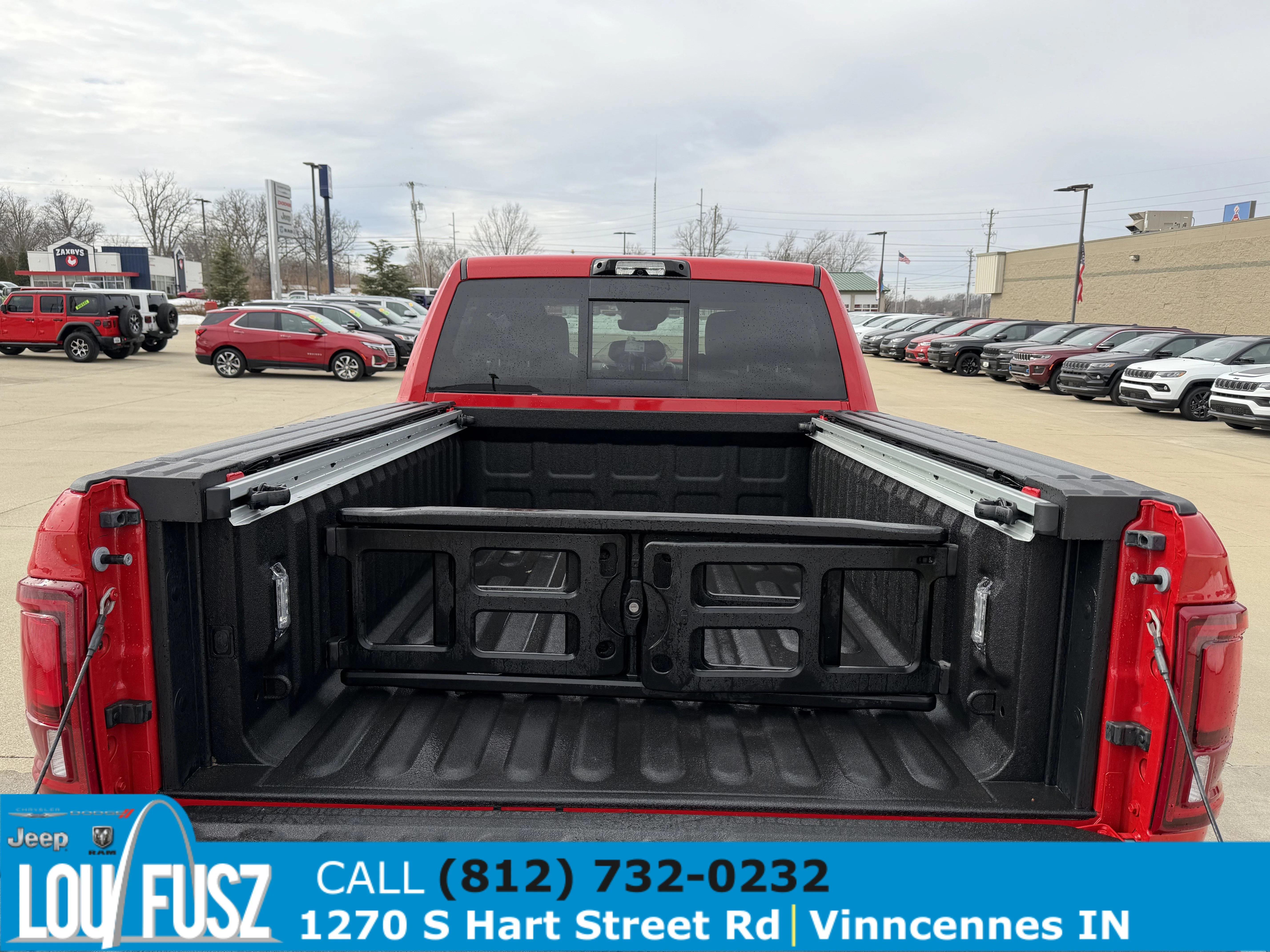 New 2026 Flame Red Clear-Coat Exterior Paint RAM Rebel image 13