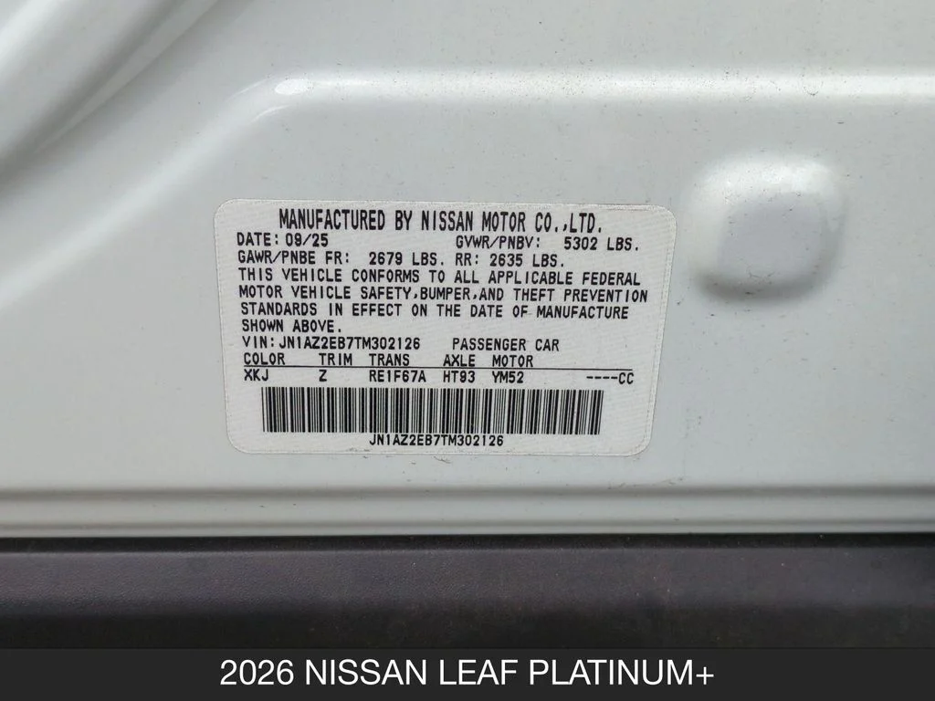 New 2026 White Nissan PLATINUM+ image 27