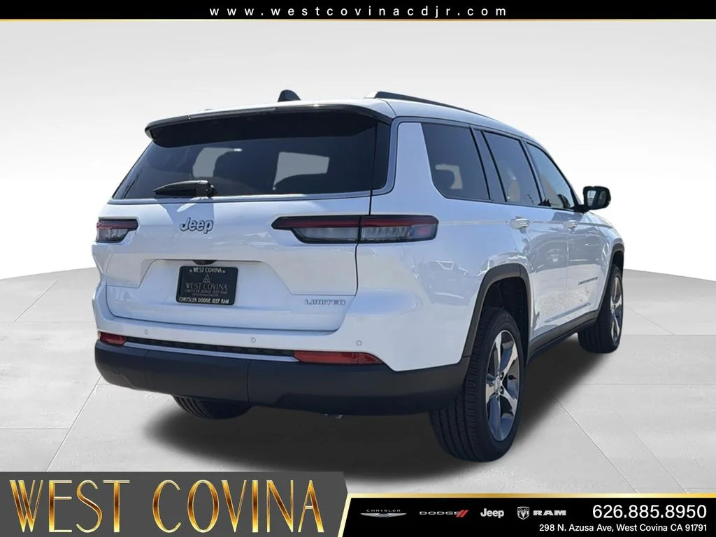 New 2026 Bright White Clear-Coat Exterior Paint Jeep Limited image 8