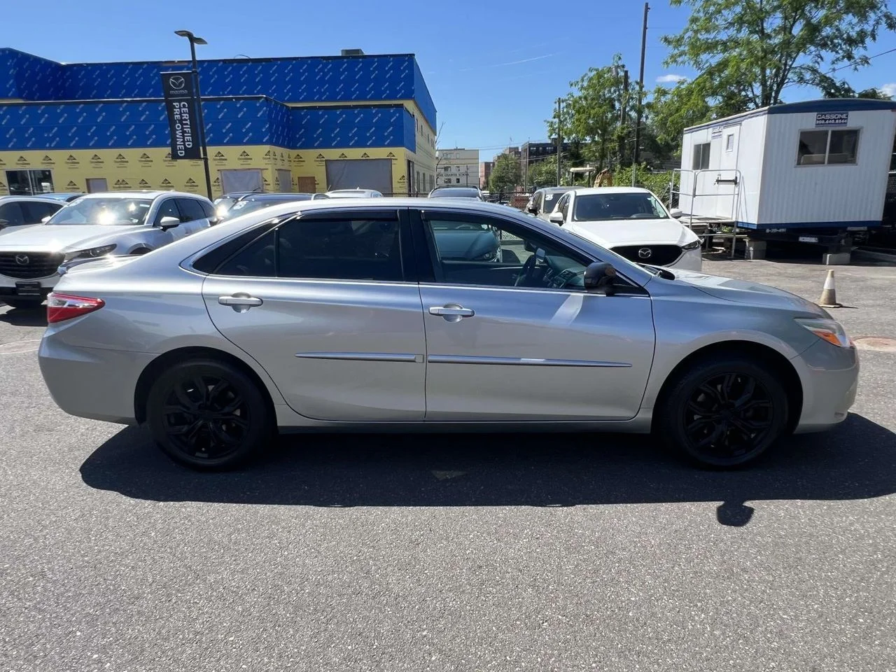 Used 2017 Celestial Silver Metallic Toyota LE image 5