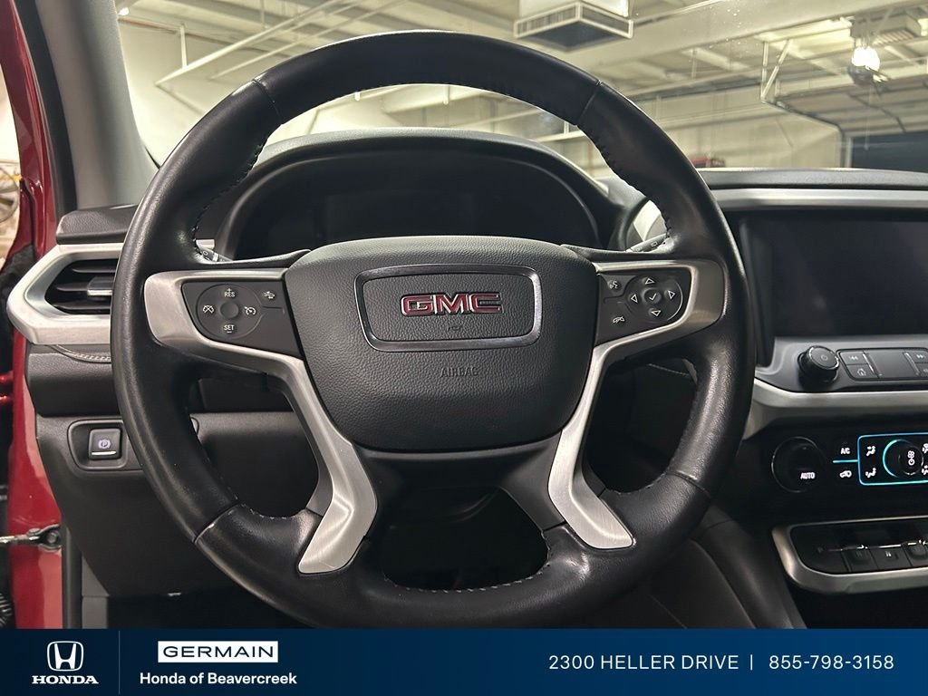 Used 2021 Cayenne Red Tintcoat GMC SLT image 16