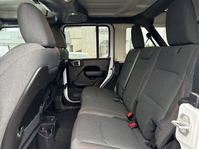 Used 2025 Bright White Clearcoat Jeep Rubicon image 18