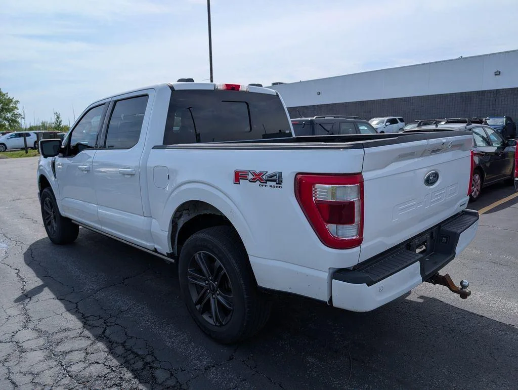 Used 2021 Oxford White Ford LARIAT image 6