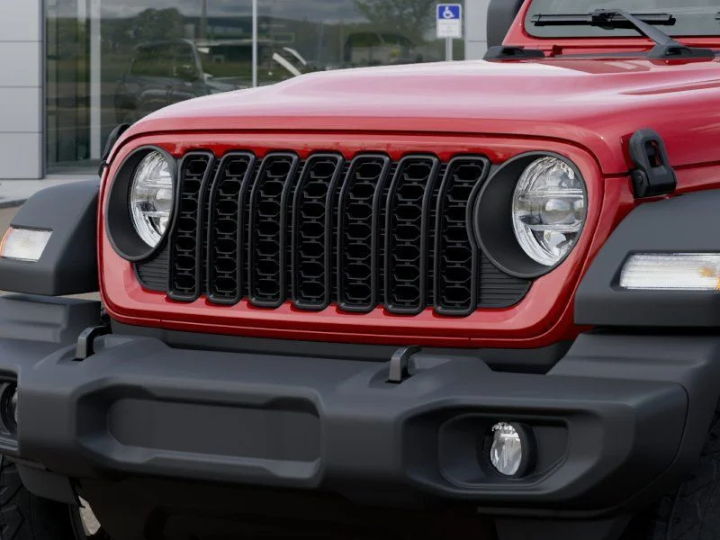 New 2026 Firecracker Red Clear-Coat Exterior Paint Jeep Sport S image 12