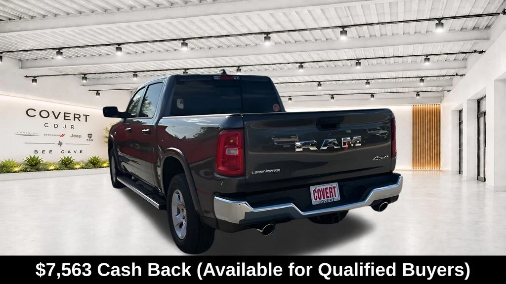 New 2026 Granite Crystal Metallic Clear-Coat Exterior Paint RAM Big Horn/Lone Star image 7