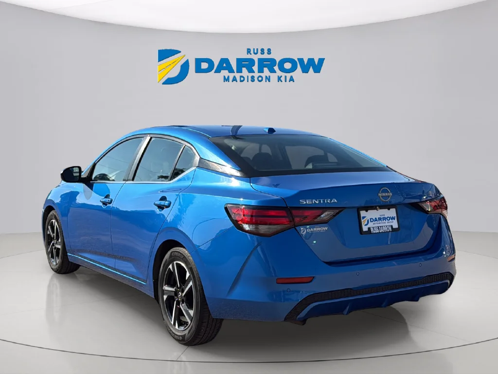 Used 2025 Electric Blue Metallic Nissan SV image 3