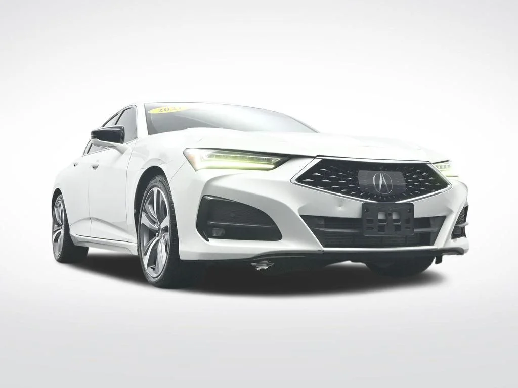 Used 2021 White Acura Advance image 42