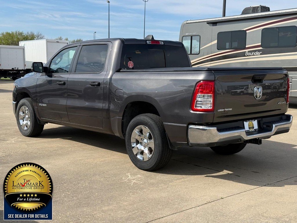 Used 2023 Granite Crystal Metallic Clearcoat Ram Lone Star 4x4 Crew Cab 5