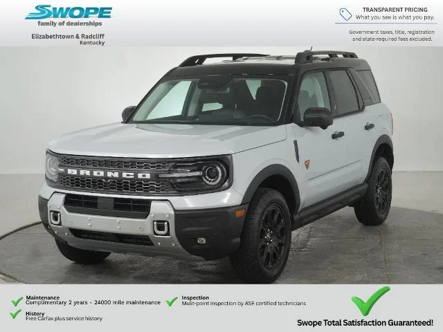 New 2026 Space White Metallic Ford Badlands® image 44