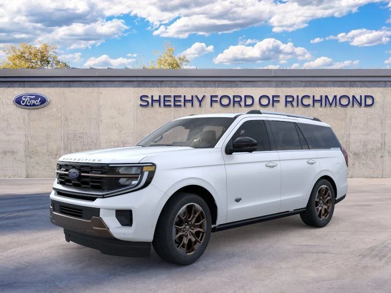 New 2026 Star White Metallic Tri-Coat Ford King Ranch image 2