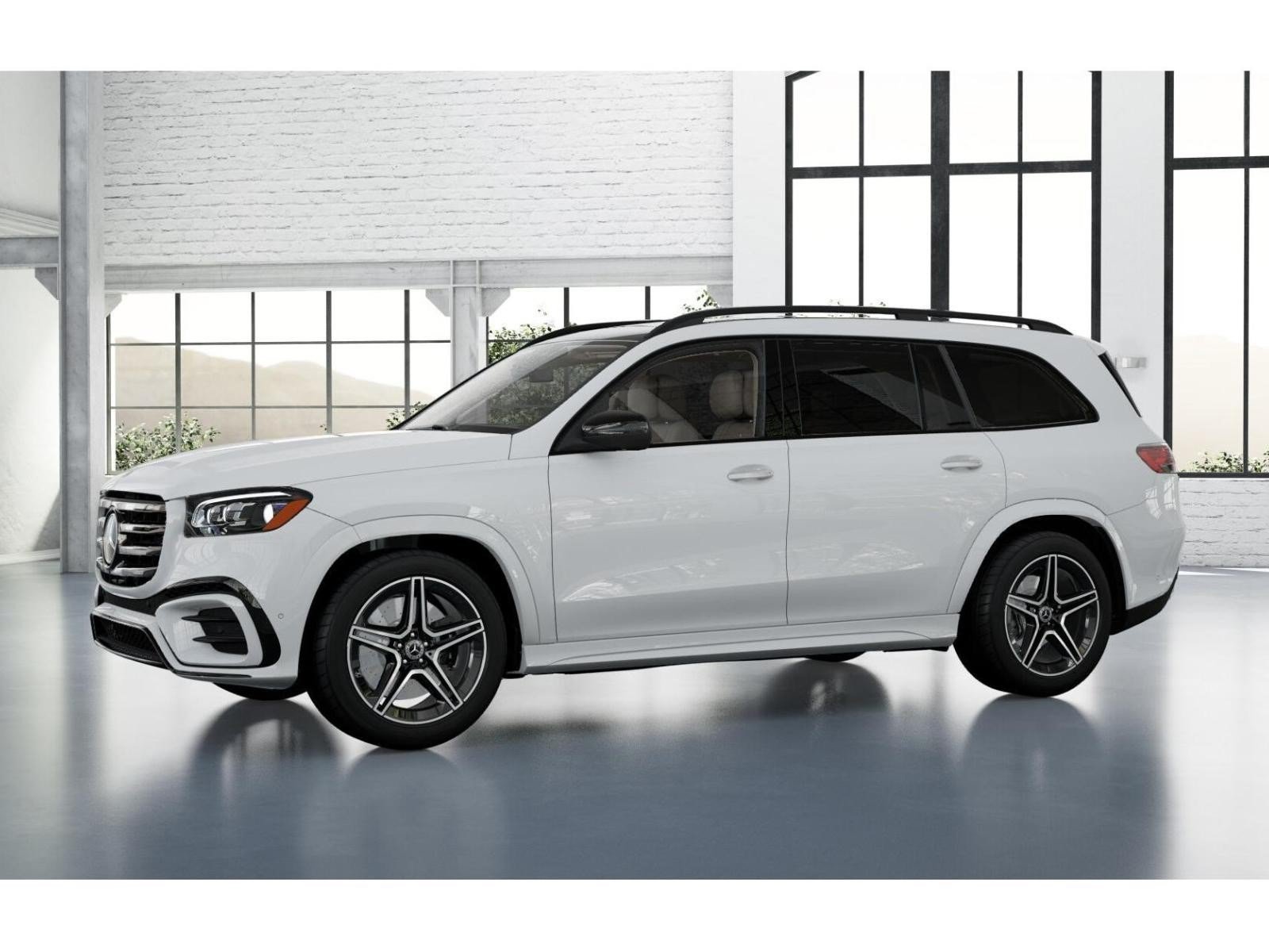 New 2026 Polar White Mercedes-Benz GLS 450 4D Sport Utility 4MATIC® image 80