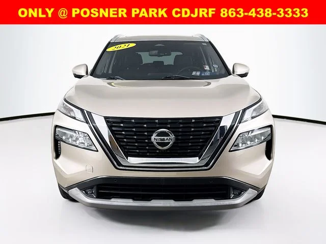 Used 2021 Gold Nissan SL image 2