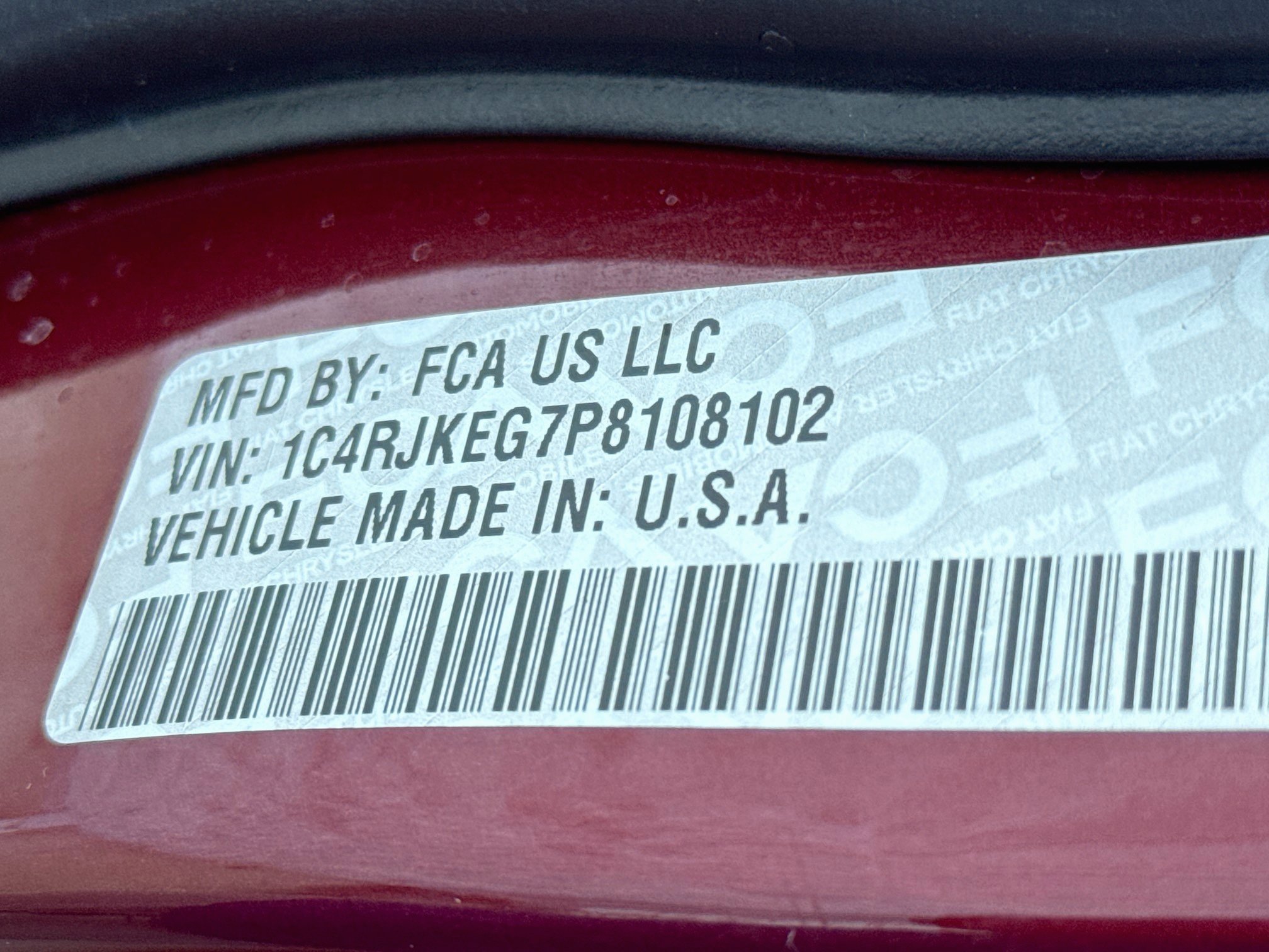 Used 2023 Velvet Red Pearlcoat Jeep Summit image 36