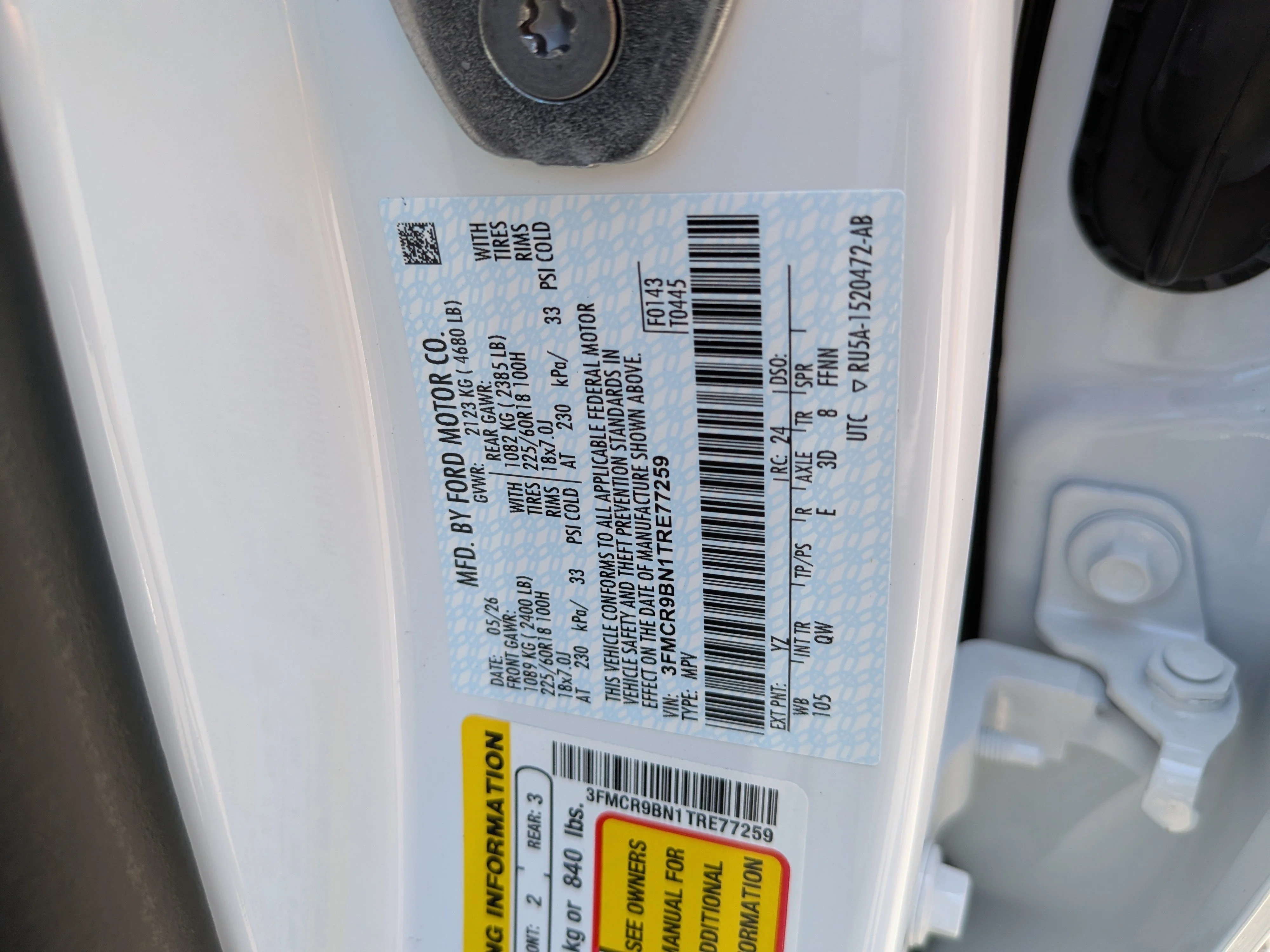 New 2026 Oxford White Ford Big Bend® image 34