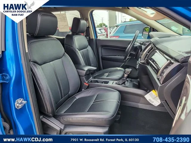 Used 2021 Blue Ford Lariat image 31