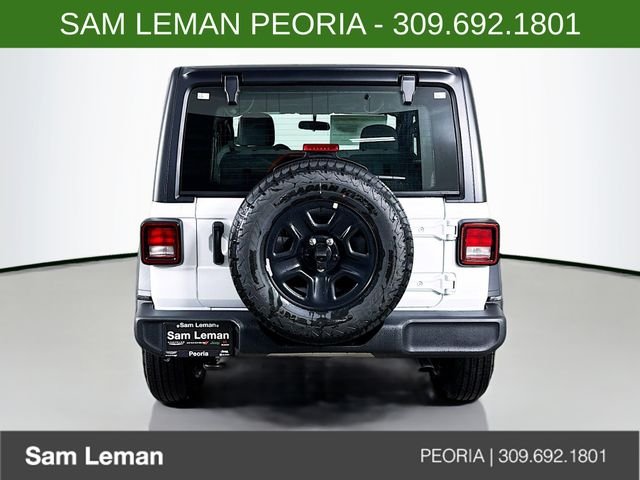 New 2026 Bright White Clear-Coat Exterior Paint Jeep Sport image 6