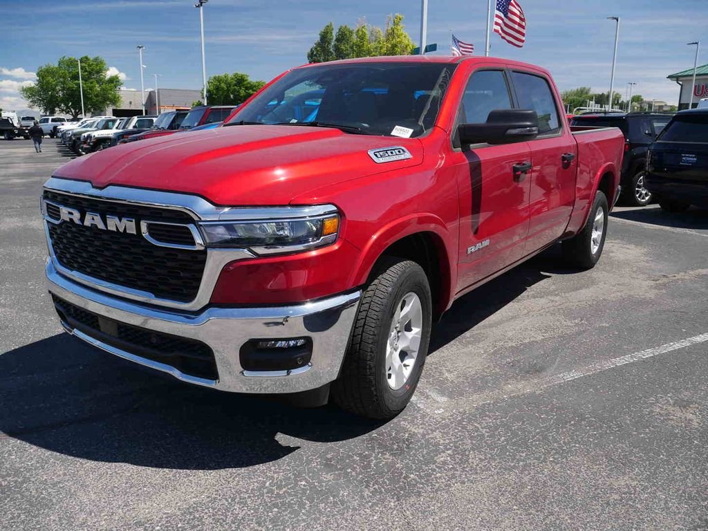 New 2026 Molten Red Pearl-Coat Exterior Paint RAM BIG HORN image 3