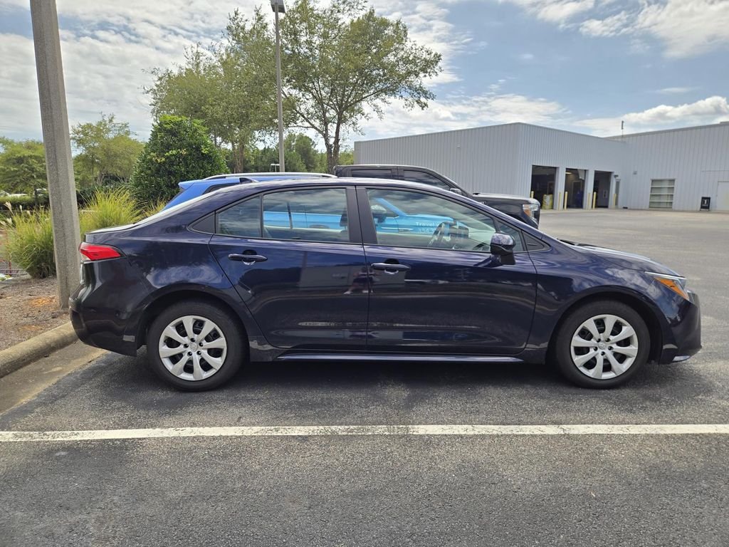 Used 2025 Blue Toyota LE image 7