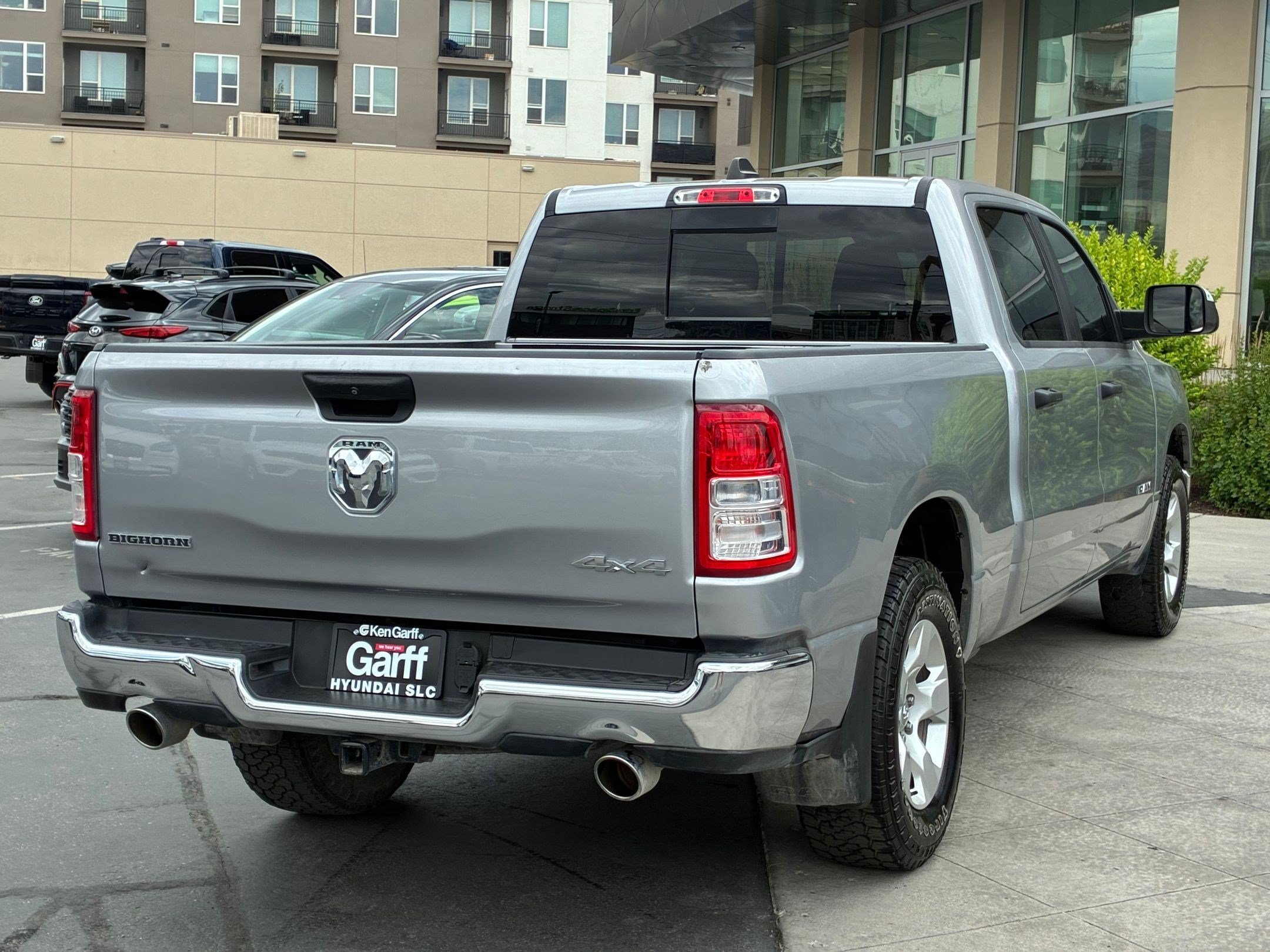 Used 2024 Billet Silver Metallic Clearcoat Ram Big Horn image 3