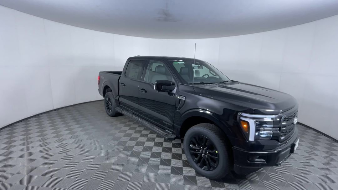 New 2026 Agate Black Metallic Ford Lariat image 2