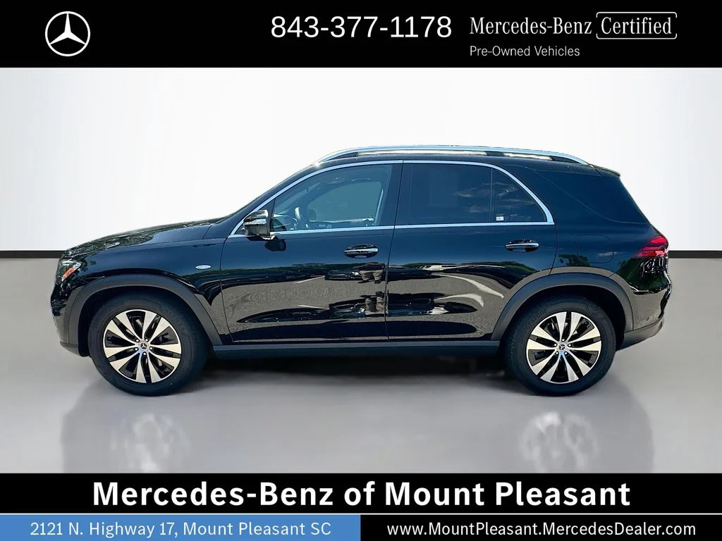 Certified Used 2025 Black Mercedes-Benz GLE 450e image 8