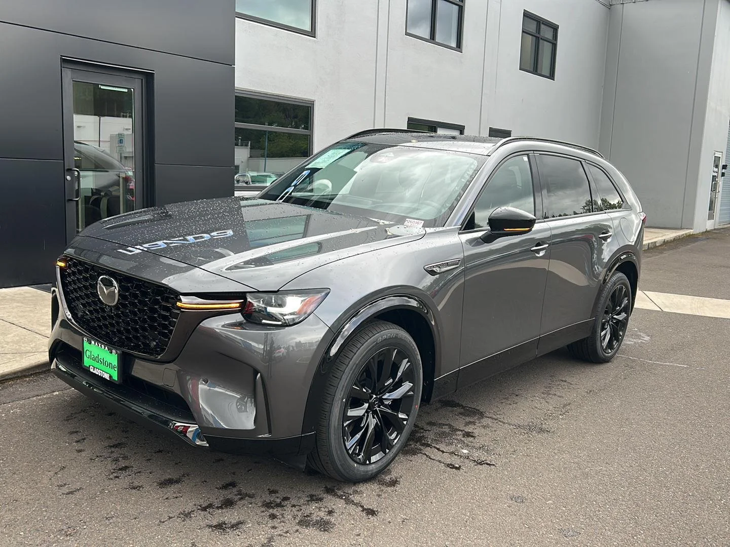 New 2026 Machine Gray Metallic Mazda 3.3 Turbo S Premium Sport AWD image 2