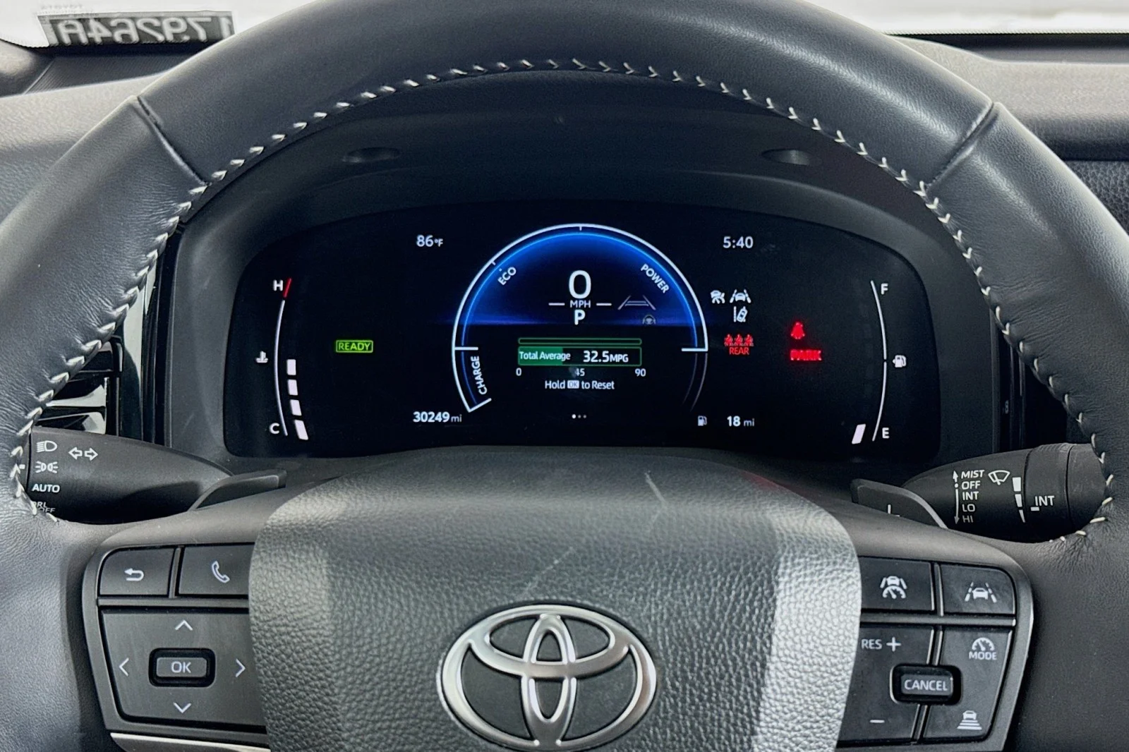 Used 2025 MIDNIGHT BLACK Toyota SE image 18