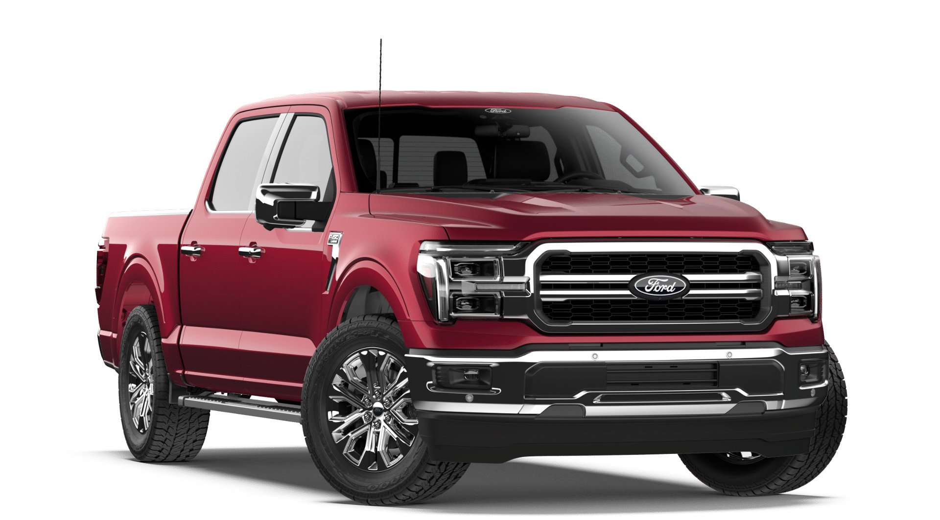 New 2026 Ruby Red Metallic Tinted Cc Ford Lariat image 4