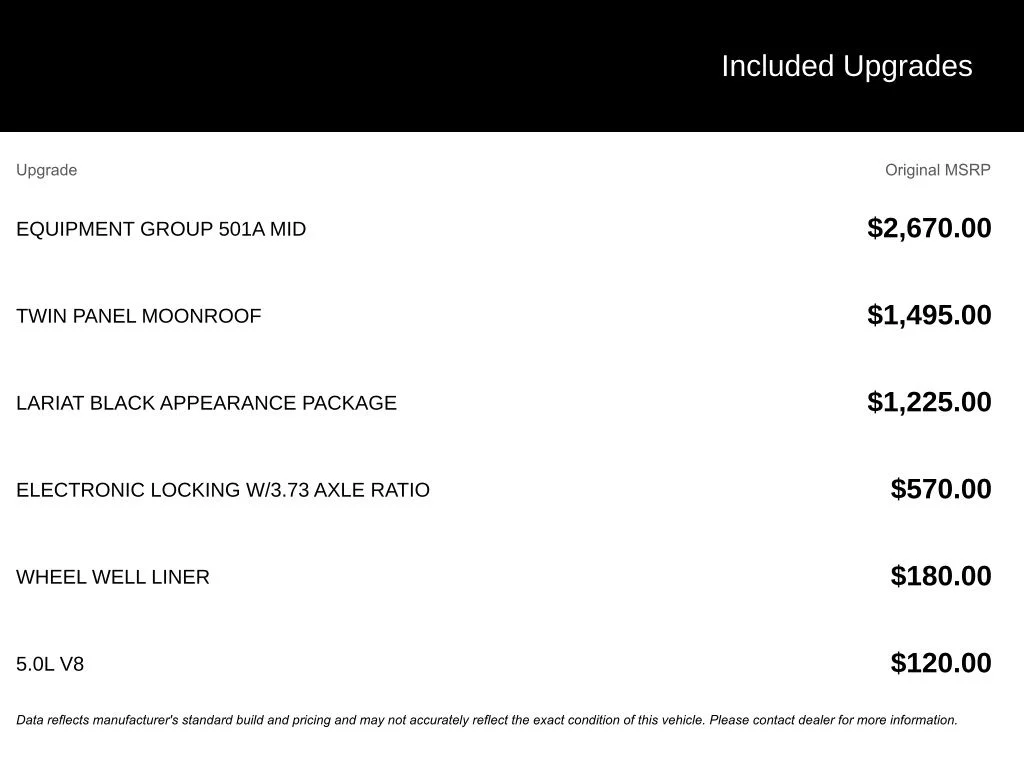 New 2026 Carbonized Gray Metallic Ford Lariat® image 9