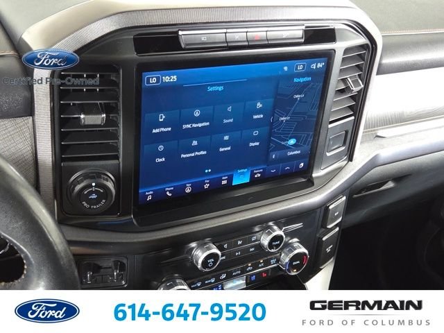 Certified Used 2023 Antimatter Blue Metallic Ford Platinum image 27