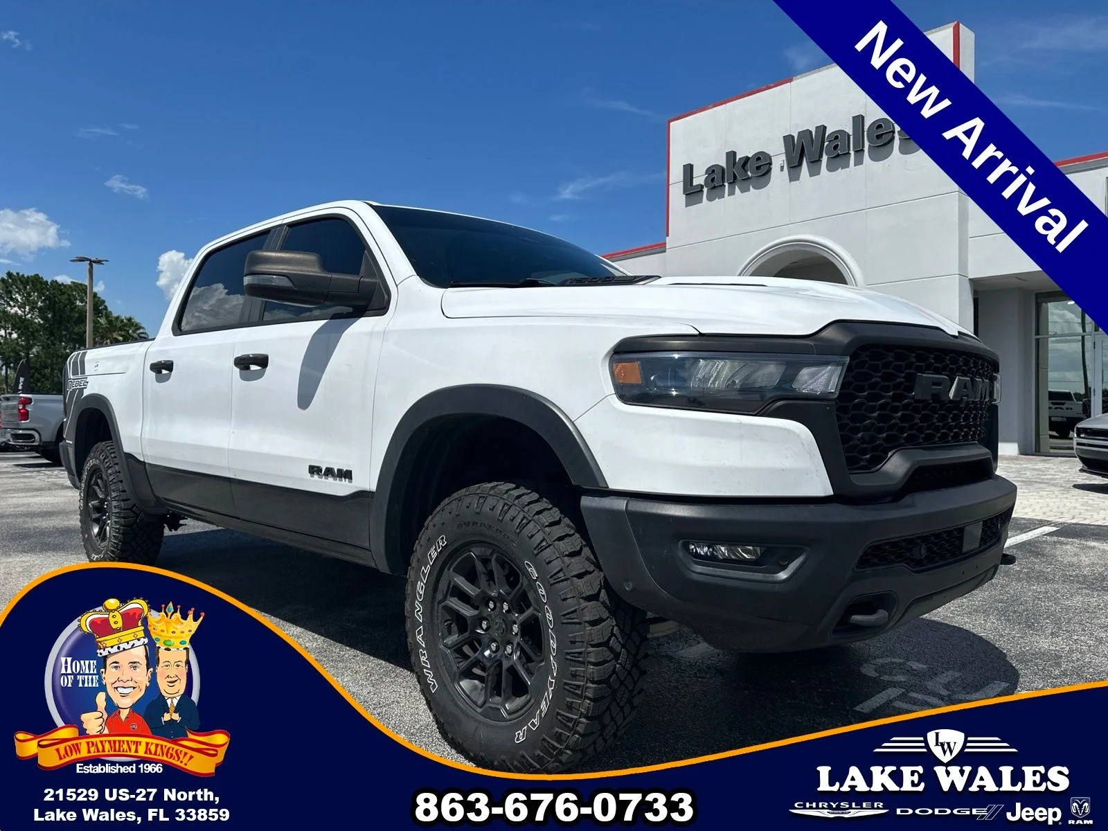 Used 2025 White Ram Rebel image 1